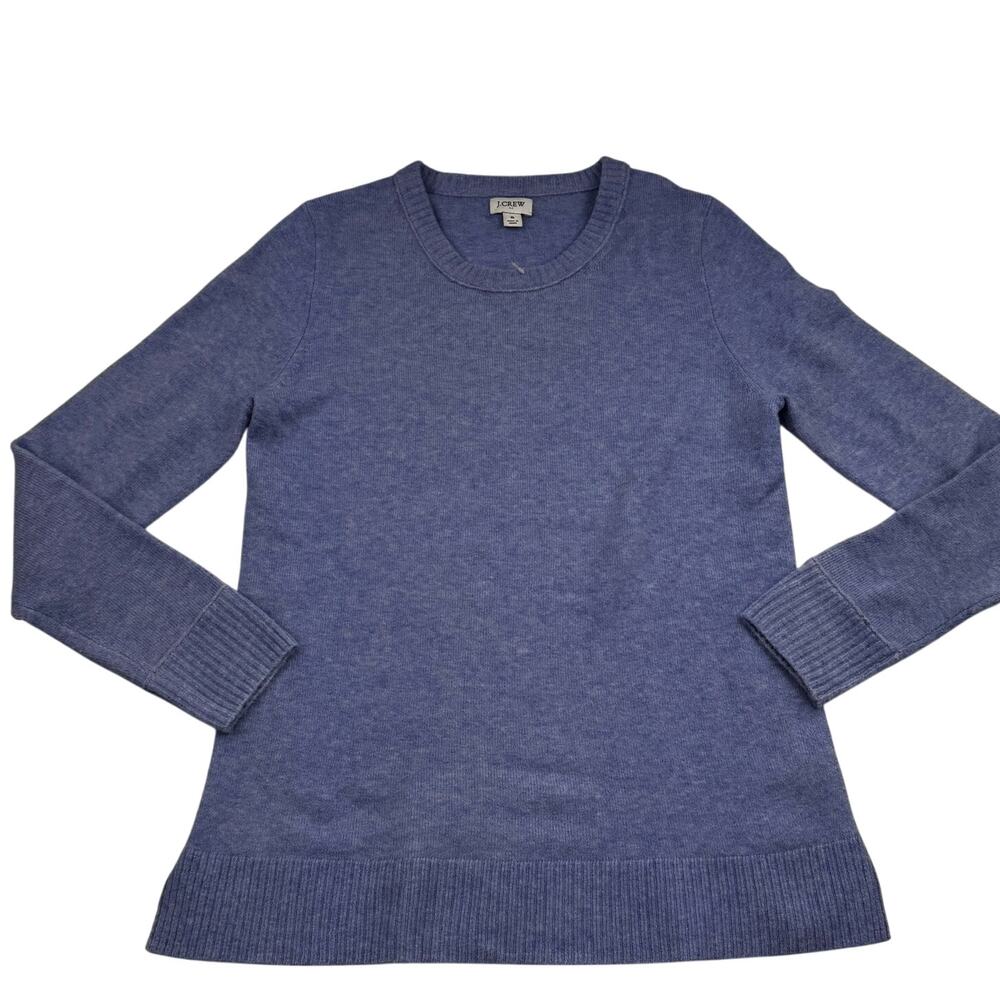 J. Crew Wool Acrylic Blend Lavender Soft Pullover Sweater Women's Size Small